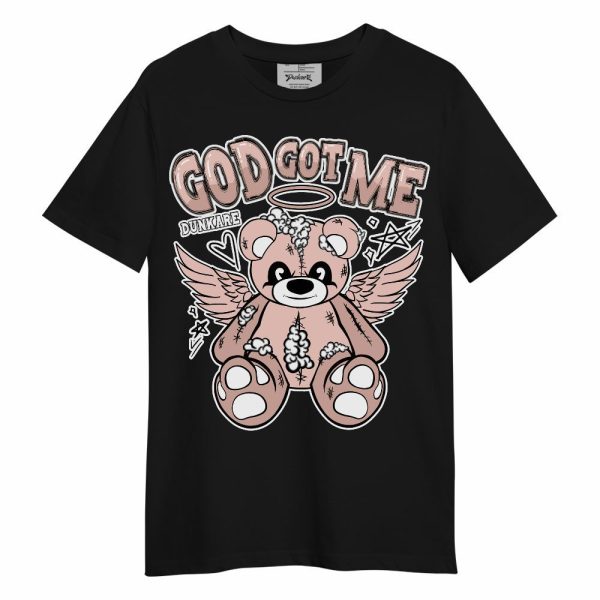 Low Legend Pink 11s Shirt - Gods Guides Me Bear Unisex Shirt Matching Jordan Shirt Jezsport.com