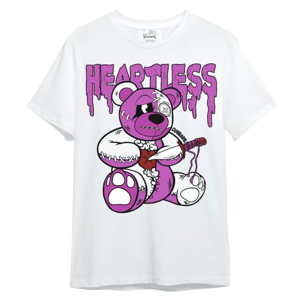 Hyper Violet 4s Shirt - Heartless Bear Unisex Shirt Matching Jordan Shirt Jezsport.com