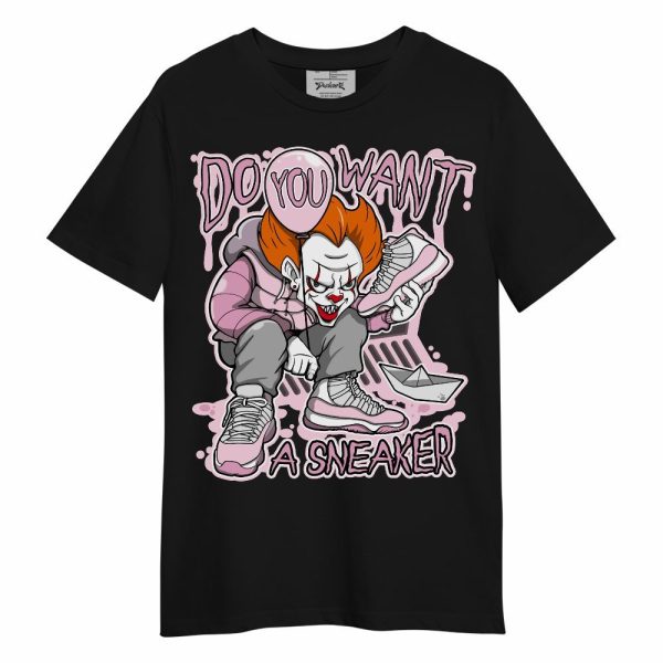 Orchid 4s Shirt - Clown Scary Sneakers Halloween Graphic Unisex Shirt Jezsport.com