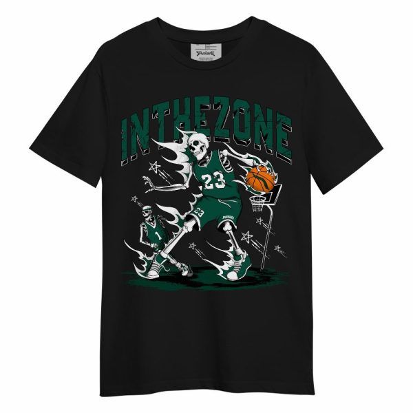 Oxidized Green 4s Shirt, 23 G.O.A.T Skeleton Basketball Unisex Shirt Matching Jordan Shirt Jezsport.com