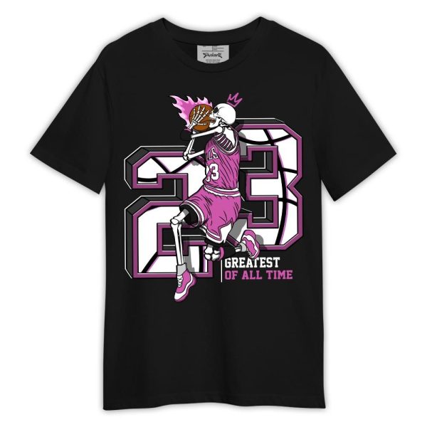 Hyper Violet 4s Shirt, 23 Greatest Skeleton Shirt Outfit Matching Jordan Shirt Jezsport.com