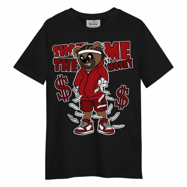 Red Taxi 12s Shirt - Show Me Bear Unisex Shirt Matching Jordan Shirt Jezsport.com