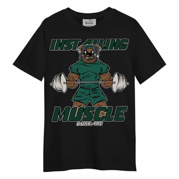 Oxidized Green 4s Shirt - Installing Muscle Bear Unisex Shirt Matching Jordan Shirt Jezsport.com