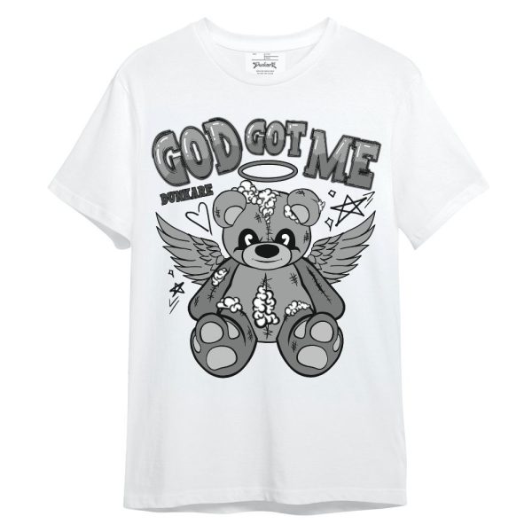 Black Wolf Grey 12s Shirt - Gods Guides Me Bear Unisex Shirt Matching Jordan Shirt Jezsport.com