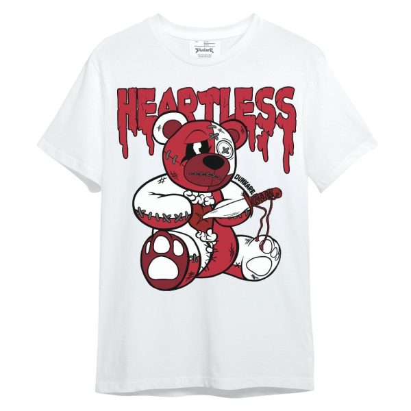 Red Flint 13s Shirt - Heartless Bear Unisex Shirt Matching Jordan Shirt Jezsport.com