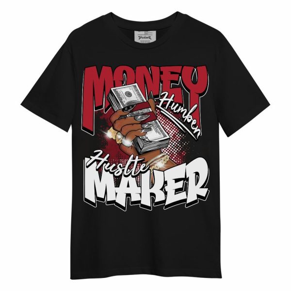 Red Flint 13s Shirt, Money Maker Retro Matching Unisex Shirt Matching Jordan Shirt Jezsport.com