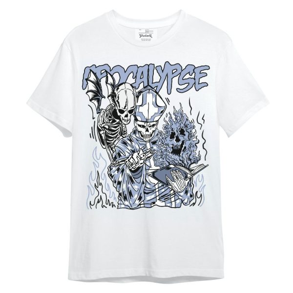 Retro Blue Grey 13s Shirt - Apocalypse Skeleton Unisex Shirt Matching Jordan Shirt Jezsport.com