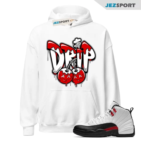 Jordan MVP 678 Varsity Red Hoodie to Match, RED MONEY DRIP, Matching Sneaker Hoodie