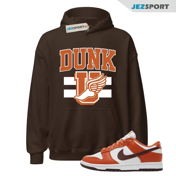 New School Hoodie to Match Dunk Low Bronze Eclipse Mesa Orange, DQ4697-800, Matching Sneaker Hoodie