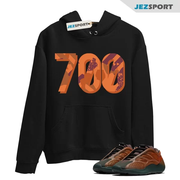 700 Pattern Sneaker Hoodie to Match Yeezy 700 V3 Copper Fade Sweatshirt, Matching Sneaker Hoodie