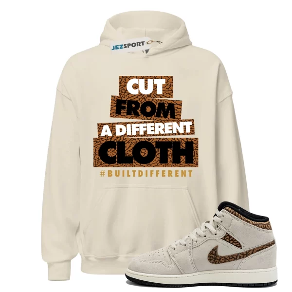 STRUG Hoodie to match 1 Mid SE Brown Elephant Light Orewood British Tan Gold, Matching Sneaker Hoodie