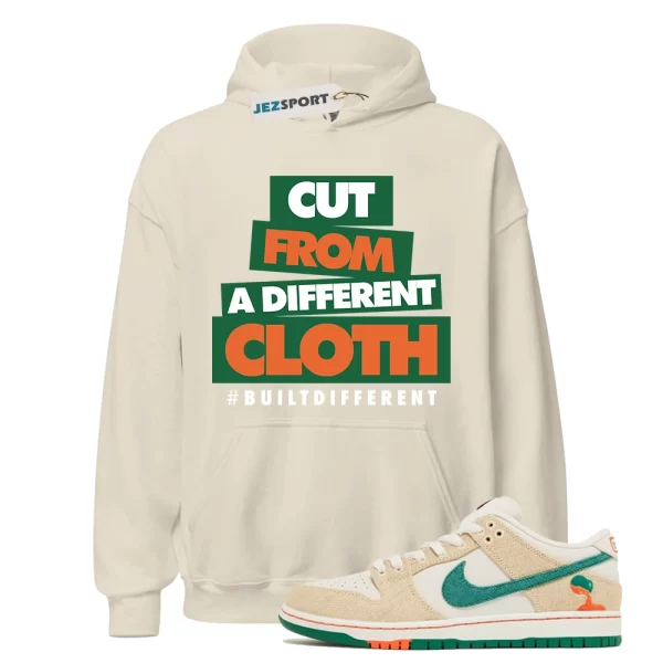 CLOTH Hoodie to match Jarritos X SB Dunk Low Phantom Safety Orange Malachite, Matching Sneaker Hoodie