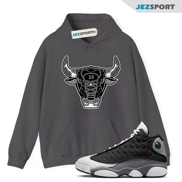 Hoodie To Match Jordan 13 Retro Black Flint Bull 13 Sneaker tee, Matching Sneaker Hoodie