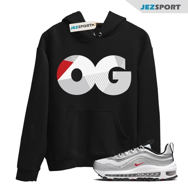 Sneaker OG Hoodie to Match Air Max 97 OG Silver Bullet, DM0028-002 Match Hoodie