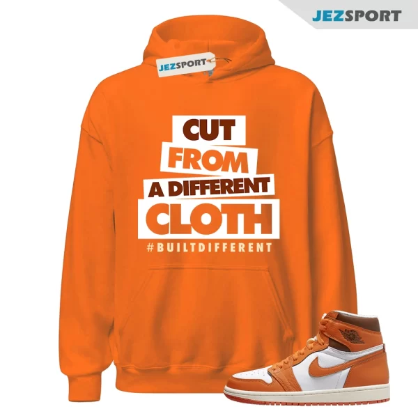 CLOTH Hoodie to match Jordan 1 High OG Starfish Cacao Orange Sail Star Fish, Matching Sneaker Hoodie