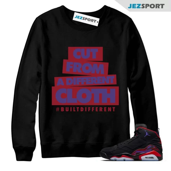 CLOTH Sweatshirt to match Jordan MVP Raptors Black Dark Concord Uni Red Anthracite, Matching Sneaker Sweatshirt