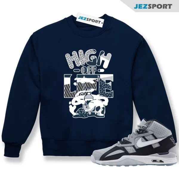 High Life Sneaker Sweatshirt to Match Air Trainer SC High Georgetown, Matching Sneaker Sweatshirt