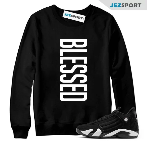 14 Panda Black White Retro Dunk Sweatshirt Match VERTBLS, Matching Sneaker Sweatshirt