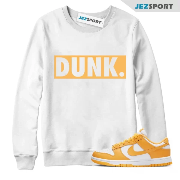 Dunk Low Laser Orange Shoe Release Matching Sweatshirt Orange Bogo, Matching Sneaker Sweatshirt