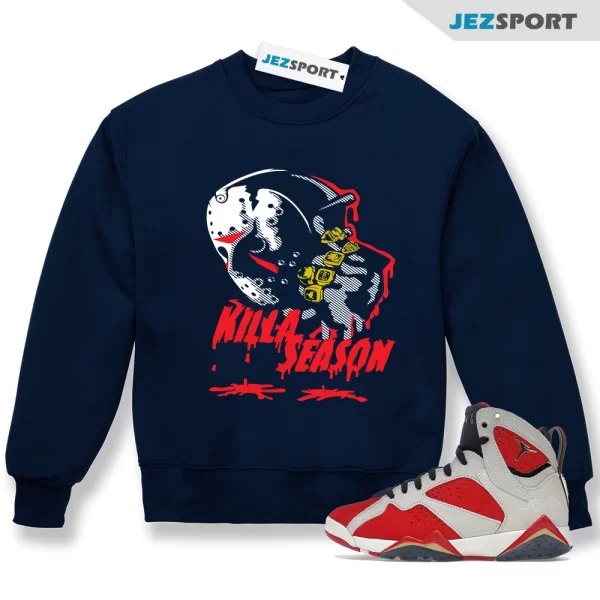 Sweatshirt To Match Jordan Retro 7 New Sheriff In Town Killa Season Tee, Matching Sneaker Sweatshirt