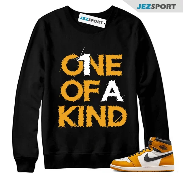 1OAK Sweatshirt for Jordan 11 Retro High OG Yellow Toe Taxi Low Mid Pollen University, Matching Sneaker Sweatshirt