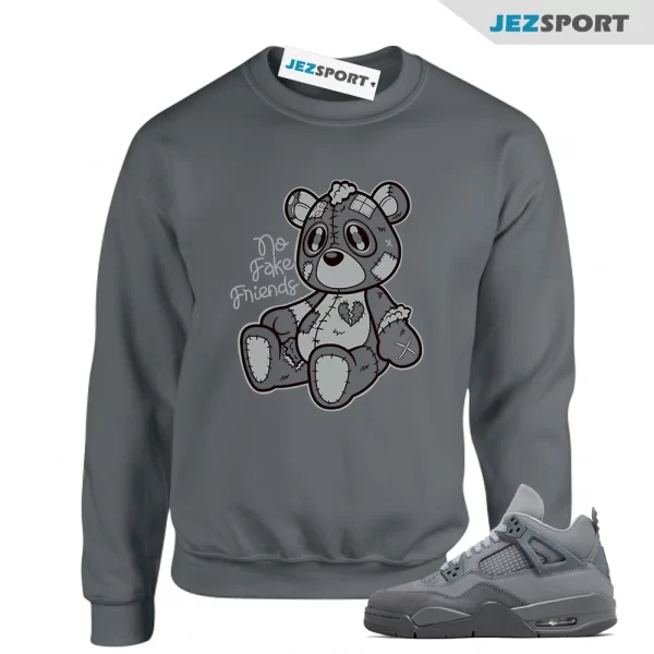 Fake Friends Sweatshirt to Match Jordan 4 SE Wet Cement, Matching Sneaker Sweatshirt