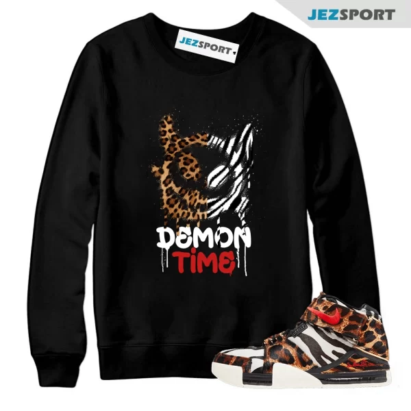 DTIME Sweatshirt for Zoom LeBron 2 Beast PE Maple University Red Black Light Bone 1, Matching Sneaker Sweatshirt