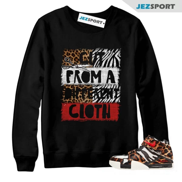 CUT Sweatshirt for Zoom LeBron 2 Beast PE Maple University Red Black Light Bone 1, Matching Sneaker Sweatshirt