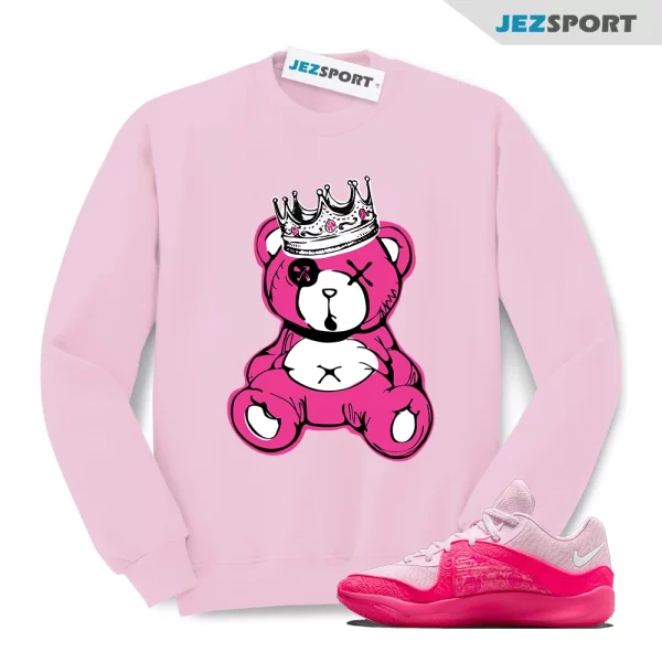 KD 16 Aunt Pearl Sweatshirt Dunk Low Triple Pink Foam Fierce Hyper 1 High Mid KB, Matching Sneaker Sweatshirt