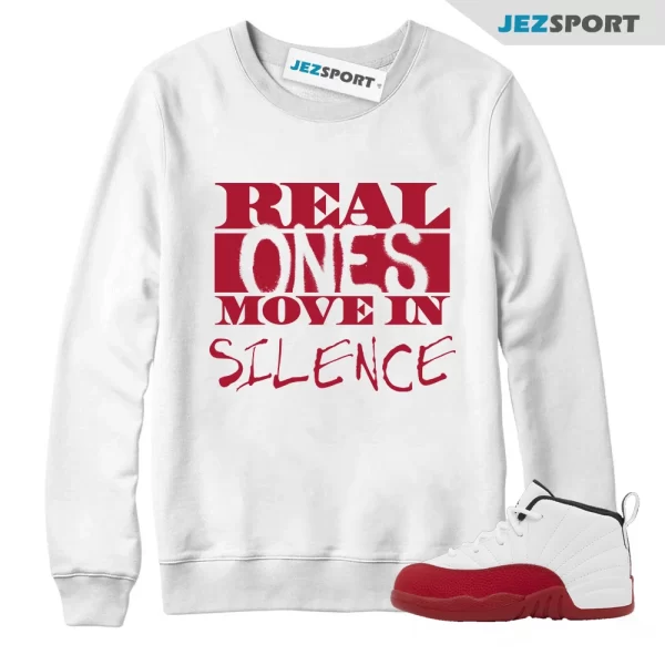 12 Retro Cherry Sweatshirt Varsity University Red 11 1 Match Dunk Herritage R1, Matching Sneaker Sweatshirt