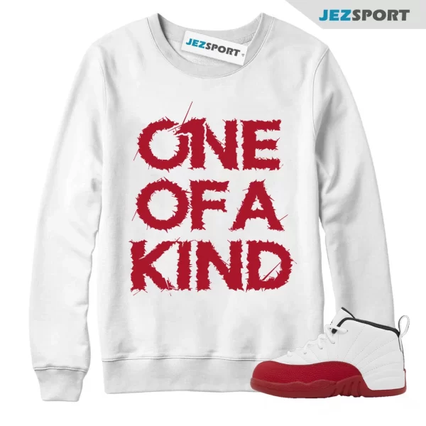 12 Retro Cherry Sweatshirt Varsity University Red 11 1 Match Dunk Herritage 1OAK, Matching Sneaker Sweatshirt