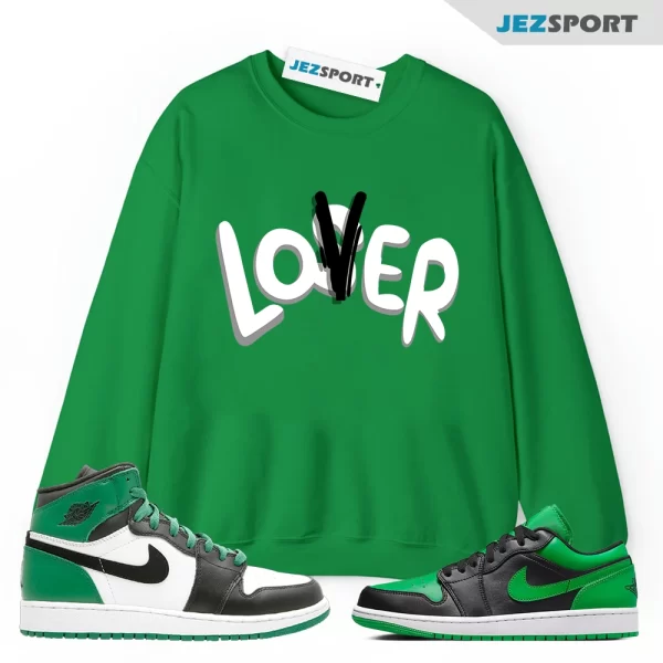 LOVER Sweatshirt to Match 1 High Lucky Green Mid Dunk Pine Stadium Kelly 3 13 2 Low, Matching Sneaker Sweatshirt