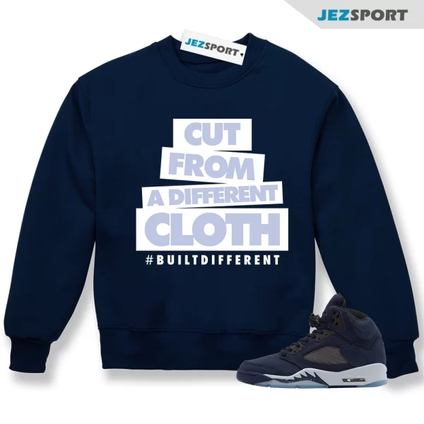 Midnight Navy Georgetown Football Grey Black Sweatshirt Match CLOTH, Matching Sneaker Sweatshirt