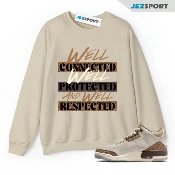 Palomino 3 Light Orewood Brown Metallic Gold British Tan Sweatshirt Match WELL, Matching Sneaker Sweatshirt