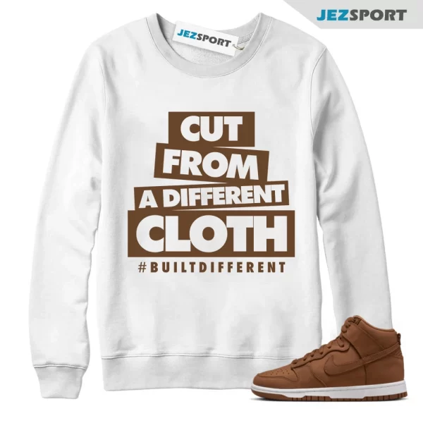 CLOTH Sweatshirt To Match N Dunk High Premium Pecan Brown PRM Vintage Pecan Sail Sweatshirt