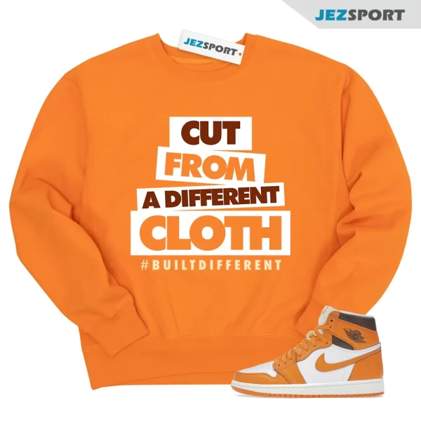 CLOTH Sweatshirt to match Jordan 1 High OG Starfish Cacao Orange Sail Star Fish, Matching Sneaker Sweatshirt