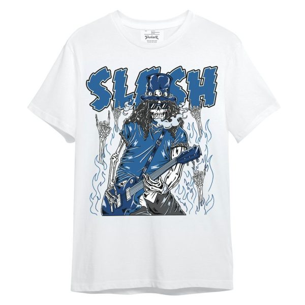 French Blue 13s Shirt - Slash Skeleton Unisex Shirt Matching Jordan Shirt Jezsport.com