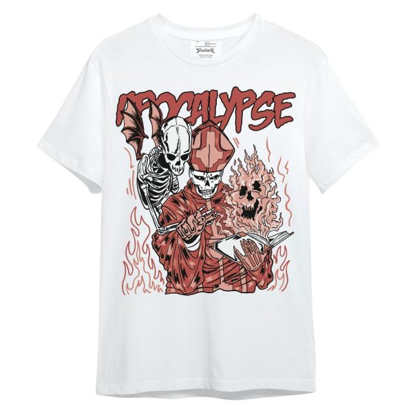 Dune Red 13s Shirt - Apocalypse Skeleton Unisex Shirt Matching Jordan Shirt Jezsport.com