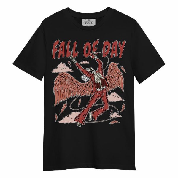 Dune Red 13s Shirt - Fall Of Days Skeleton Unisex Shirt Matching Jordan Shirt Jezsport.com