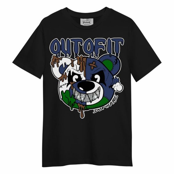 Midnight Navy 13s Shirt - Out Of It Bear Unisex Shirt Matching Jordan Shirt Jezsport.com