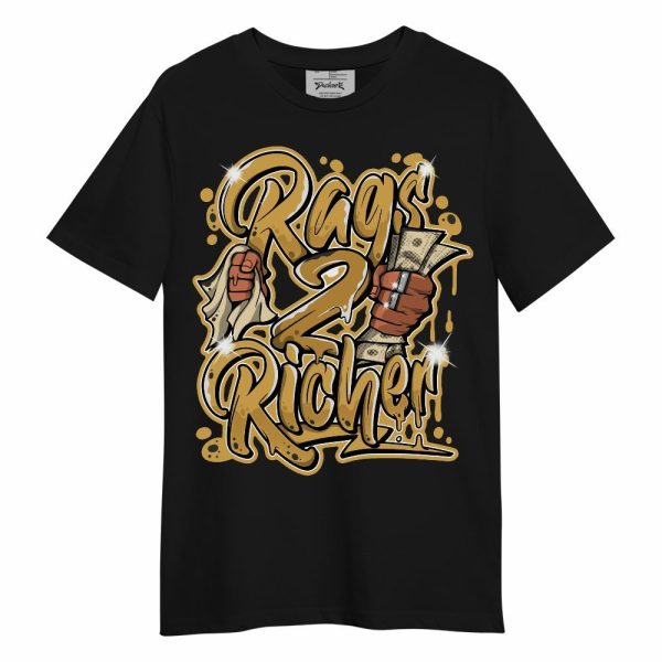 Retro Light Ginger 14s Shirt - Rag 2 Rish Graphic Unisex Shirt Matching Jordan Shirt Jezsport.com