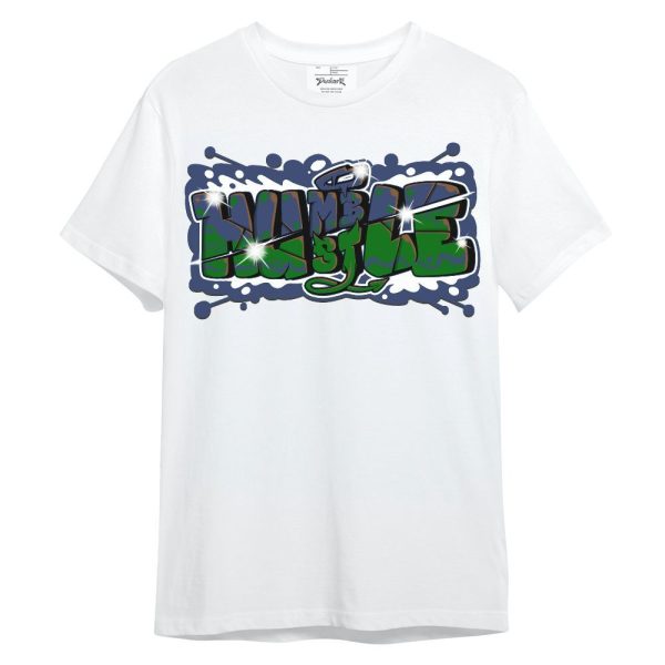 Midnight Navy 13s Shirt - Humbled Hustles Graphic Unisex Shirt Matching Jordan Shirt Jezsport.com