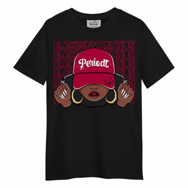 Retro Chicago 2s Shirt, Black Girl Variation Unisex Shirt Matching Jordan Shirt Jezsport.com