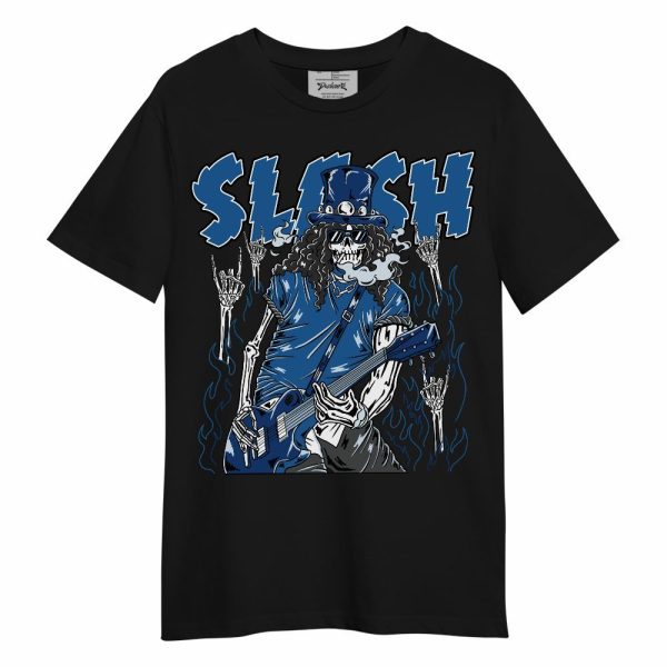 French Blue 13s Shirt - Slash Skeleton Unisex Shirt Matching Jordan Shirt Jezsport.com