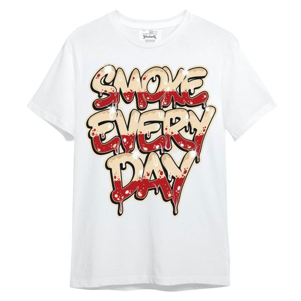 Dunk Low Strawberry Waffle Shirt - Smokes Every Day Graphic Unisex Shirt Matching Jordan Shirt Jezsport.com