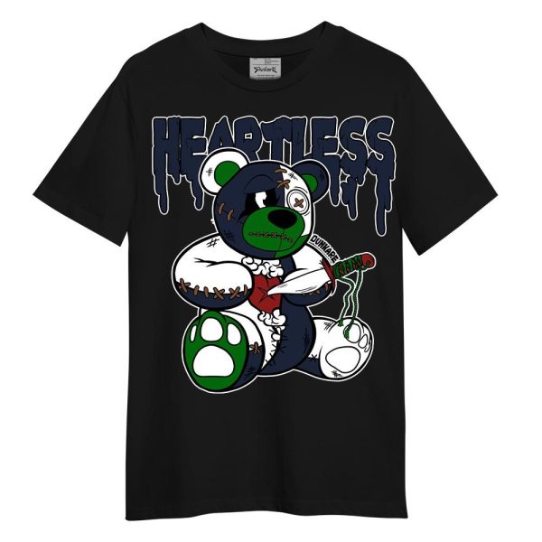 Midnight Navy 13s Shirt - Heartless Bear Shirt Unisex Matching Jordan Shirt Jezsport.com