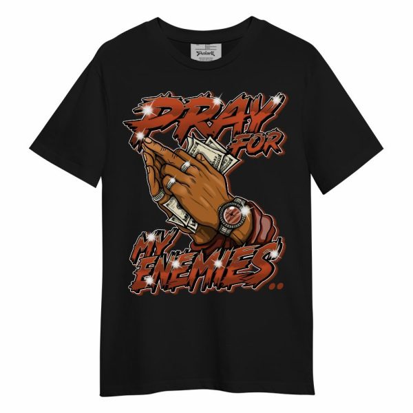 Retro Eastside Golf 12s Shirt - Prayed For Enemies Graphic Unisex Shirt Matching Jordan Shirt Jezsport.com