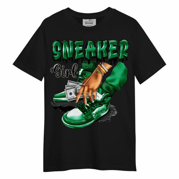 Lucky Green 2s Shirt, SNEAKER Girl Money Drip Unisex Shirt Matching Jordan Shirt Jezsport.com