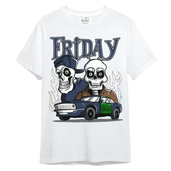 Midnight Navy 13s Shirt, Friday Funny Graphic Unisex Shirt Matching Jordan Shirt Jezsport.com