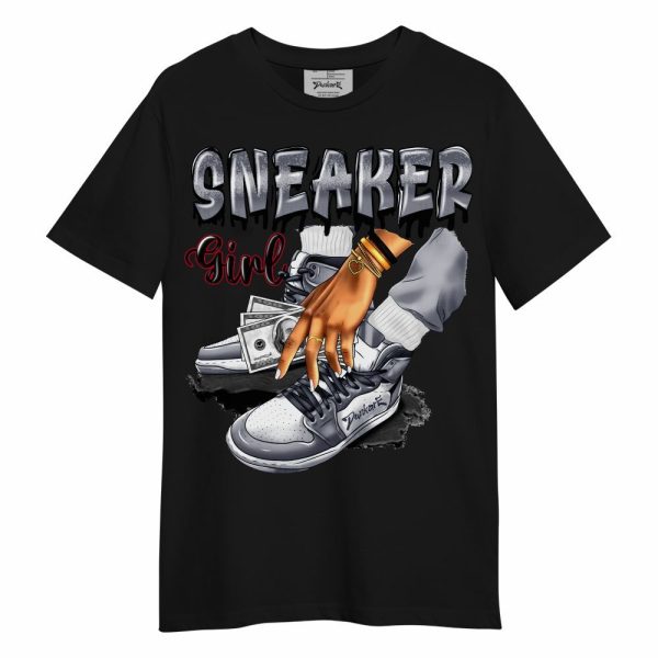 Retro Black Flint 13s Shirt, SNEAKER Girl Money Drip Unisex Shirt Matching Jordan Shirt Jezsport.com